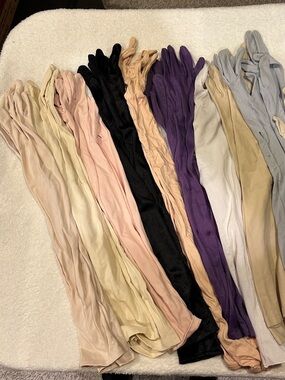 Vintage opera glove bundle - film studio overstock